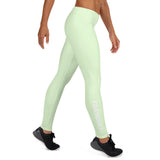 YAKWARY Women Green Leggings