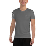 YAKWARY Men Gray Sports T-shirt