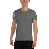 YAKWARY Men Gray Sports T-shirt