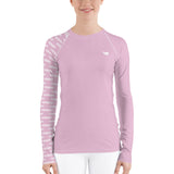 YAKWARY Women Pink Special Rash Guard