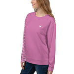 YAKWARY Women Pink Special Sweatshirt