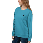 YAKWARY Women Blue Special Sweatshirt