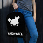 YAKWARY Women Black Backpack