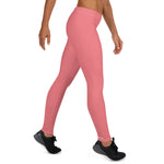 YAKWARY Women Pink Leggings