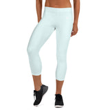 YAKWARY Women Blue Capri Leggings