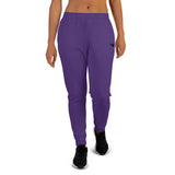 YAKWARY Women Purple Joggers