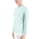 YAKWARY Women Blue Special Rash Guard