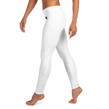 YAKWARY Women White Leggings