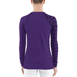 YAKWARY Women Purple Special Rash Guard