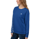 YAKWARY Women Blue Special Sweatshirt