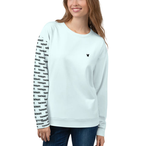 YAKWARY Women Blue Special Sweatshirt