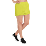 YAKWARY Women Green Athletic Short Shorts