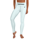 YAKWARY Blue Yoga Leggings Without Pocket