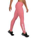 YAKWARY Women Pink Leggings