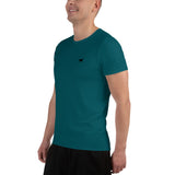 YAKWARY Men Turquoise Sports T-shirt