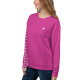 YAKWARY Women Pink Special Sweatshirt