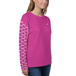 YAKWARY Women Pink Special Sweatshirt