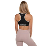 YAKWARY Women Black Padded Sports Bra