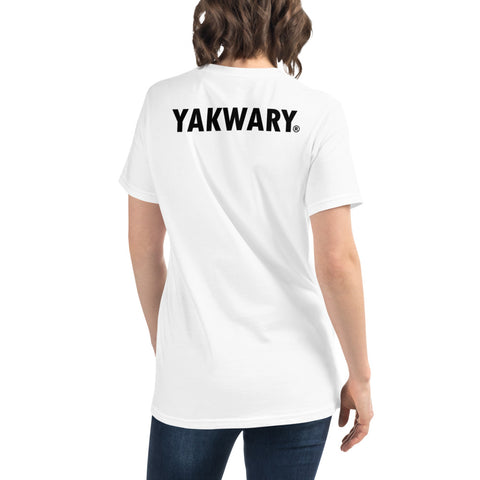 YAKWARY Women Cotton T-Shirt