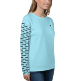 YAKWARY Women Blue Special Sweatshirt