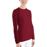 YAKWARY Women Red Special Rash Guard