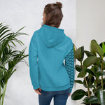 YAKWARY Women Blue Special Hoodie