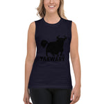 YAKWARY Women Muscle Shirt