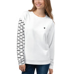 YAKWARY Women White Special Sweatshirt