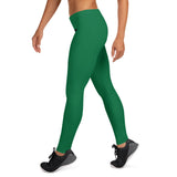 YAKWARY Women Green Leggings