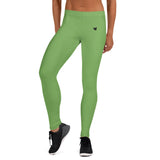 YAKWARY Women Green Leggings