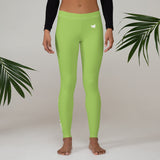 YAKWARY Women Green Leggings