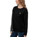 YAKWARY Women Black Special Sweatshirt