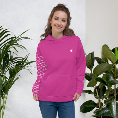 YAKWARY Women Pink Special Hoodie