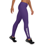 YAKWARY Women Purple Leggings