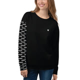 YAKWARY Women Black Special Sweatshirt