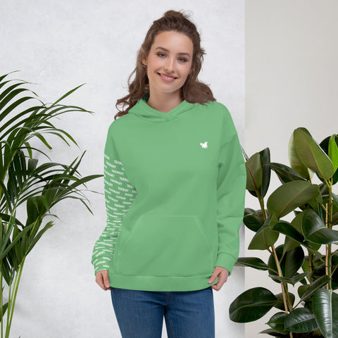 YAKWARY Women Green Special Hoodie