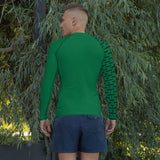 YAKWARY Men Gym Special Green Rash Guard