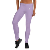 YAKWARY Women Purple Leggings