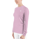 YAKWARY Women Pink Special Rash Guard