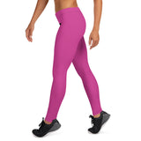 YAKWARY Women Pink Leggings