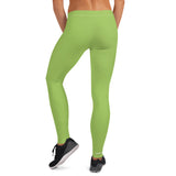 YAKWARY Women Green Leggings