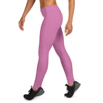 YAKWARY Women Pink Leggings