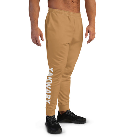 YAKWARY Men Brown Joggers