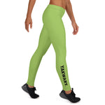 YAKWARY Women Green Leggings