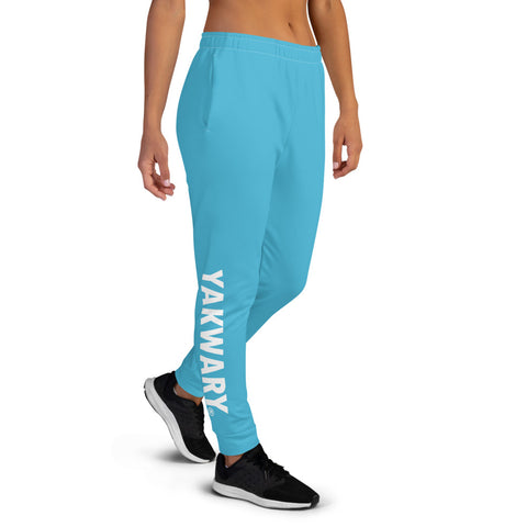 YAKWARY Women Blue Joggers