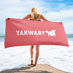 YAKWARY Pink Towel