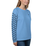 YAKWARY Women Blue Special Sweatshirt